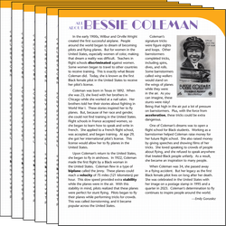 All About Bessie Coleman Text Card 6-Pack