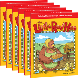 The Little Red Hen 6-Pack with Audio