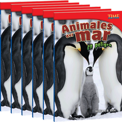 Animales del mar en peligro 6-Pack