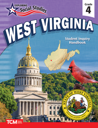 Exploring Social Studies: West Virginia: Student Inquiry Handbook, Grade 4