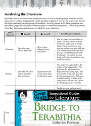 Bridge to Terabithia Leveled Comprehension Questions