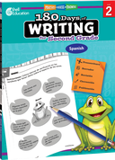 180 Days™: Writing for Second Grade (Spanish)