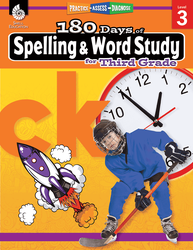 180 Days™: Spelling and Word Study for Third Grade