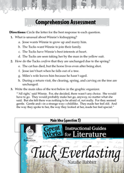 Tuck Everlasting Comprehension Assessment