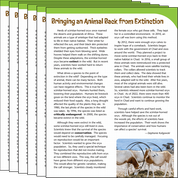 Bringing an Animal Back from Extinction Text Card 6-Pack