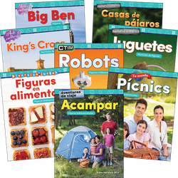 Geometry Grades K-1 Spanish: 8-Book Set