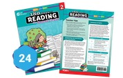 180 Days™: Reading for Second Grade 24-Book Set