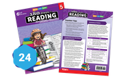 180 Days™: Reading for Fifth Grade 24-Book Set