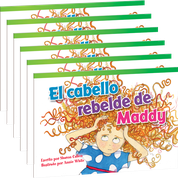 El cabello rebelde de Maddy 6-Pack