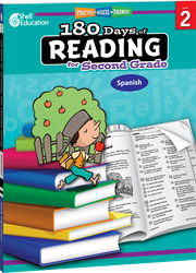 180 Days™: Reading for Second Grade (Spanish)